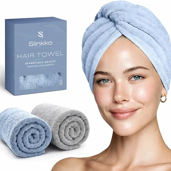Efficient Microfiber Hair Towel Wrap Turban Optimized