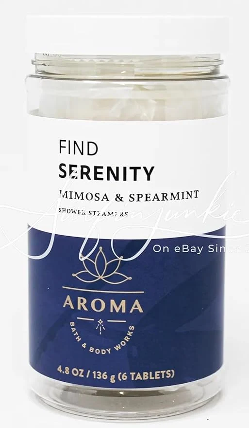 Unique Bath Body Works Aromatherapy Shower Steamers 4.8 OZ 136 G Bottle Advanced