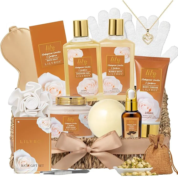 Eco-Friendly Mothers Day Gift Basket for Mom Gifts for Women Spa Gift Basket for Women Verified