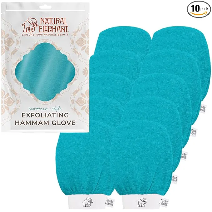 Breathable Natural Elephant Exfoliating Hammam Glove Quality