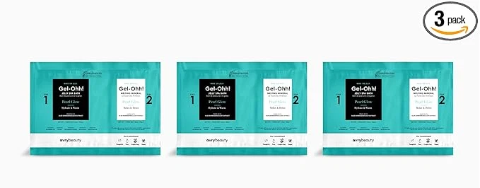 High-Performance AvryBeauty Gel-Ohh Jelly Spa Bath 3 Pack Pearl Glow Clean Scented Aloe Long-Lasting