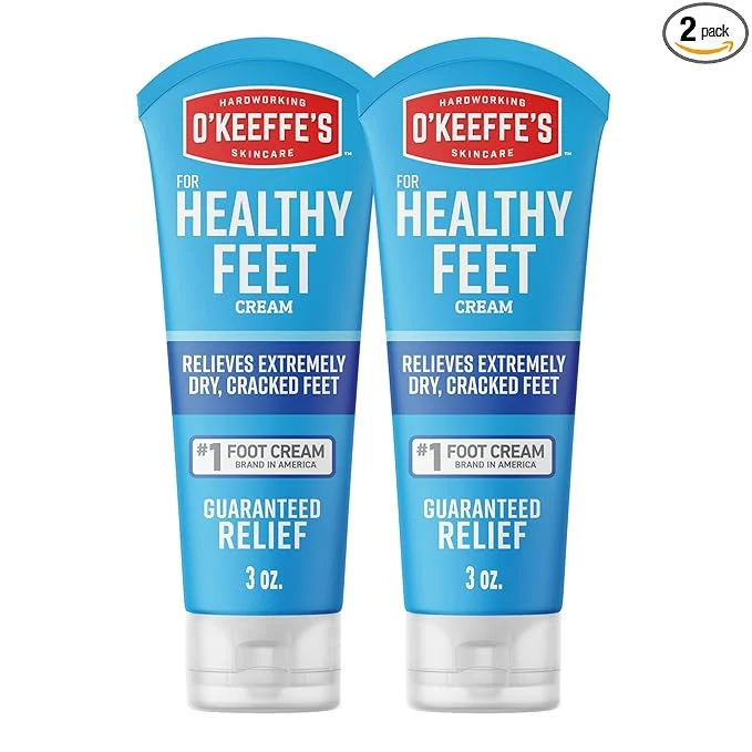 Proven O’Keeffe’s for Healthy Feet Foot Cream – 3 oz Tube – Relief for Contemporary