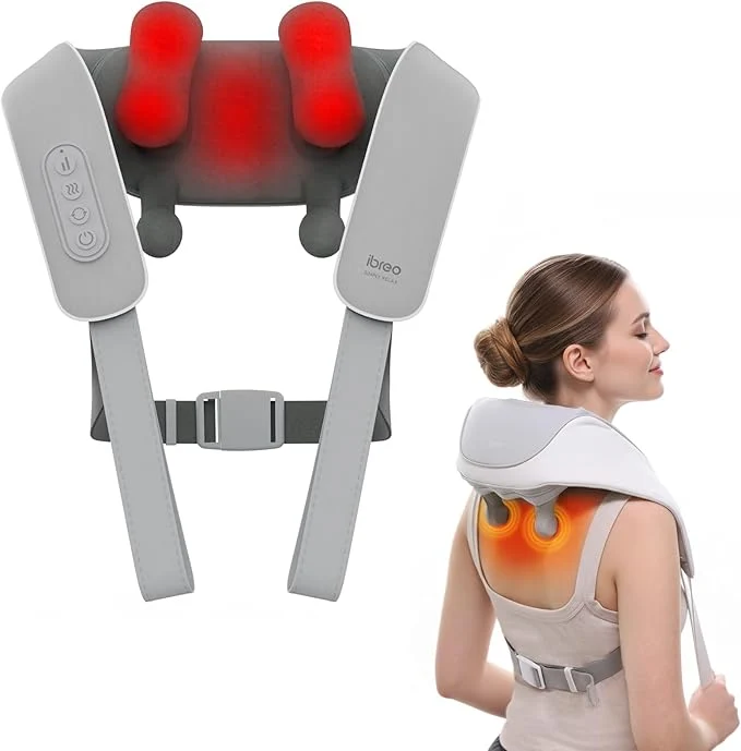 Consistent Cordless Shiatsu Neck and Back Massager Recyclable