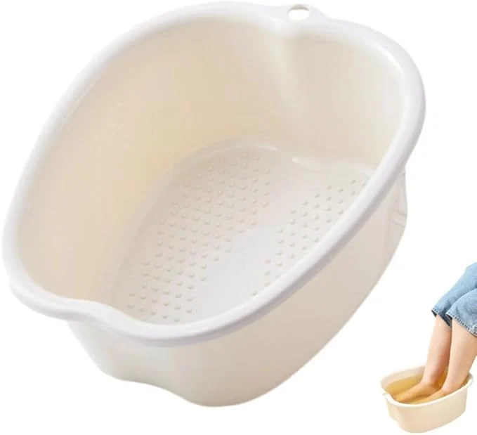 Premium Ytterbium Foot Soaking Bath Basin Large Massage Foot Soaking Tub Plastic Home Certified