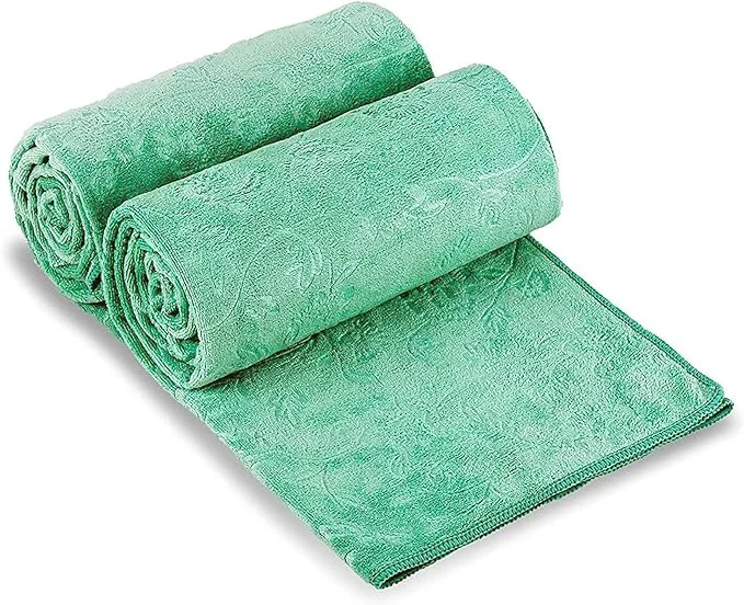 Soft JML Large Bath Towels Set 2 Pack Microfiber Body Towels Contemporary