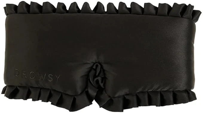 Secure DROWSY Silk Sleep Mask First-Class