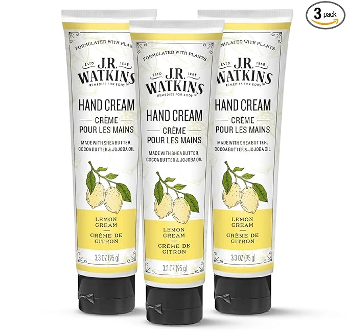 Long-Lasting J.R. Watkins Natural Moisturizing Hand Cream Hydrating Hand Moisturizer High-Quality