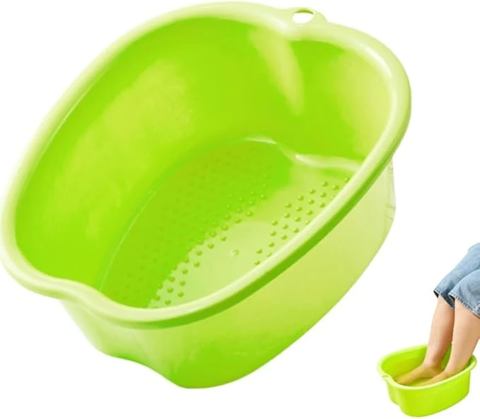 Practical Ytterbium Foot Soaking Bath Basin Large Massage Foot Soaking Tub Plastic Home Certified
