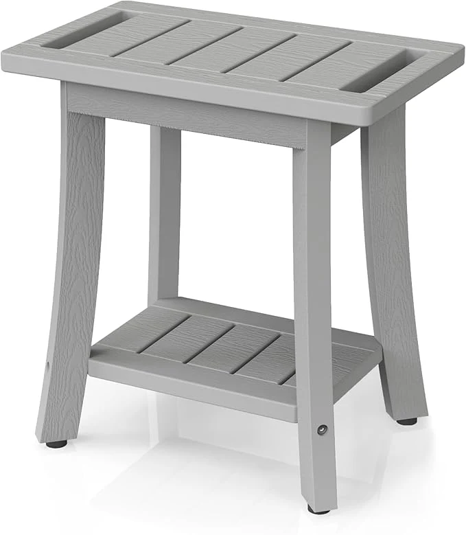 Next-Generation HIPS Shower Bench Inside Shower Stool Classic
