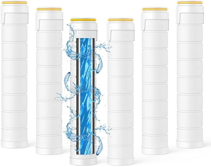 Modern JOMST Shower Filter for Handheld Shower Head 6 Pack 18 Stage Filter for Hard Smooth