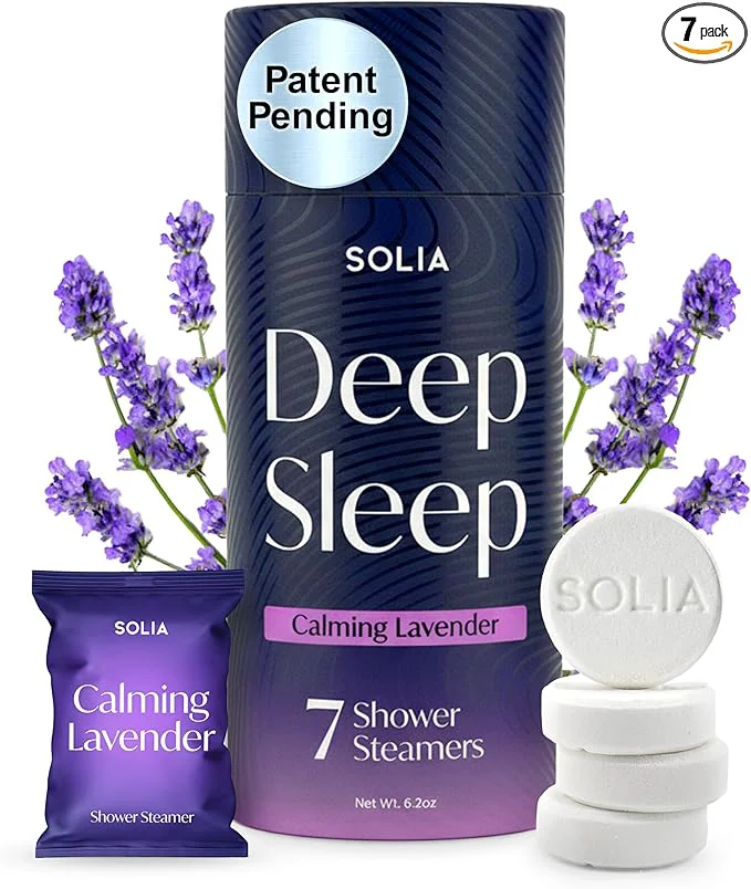 Prestigious Solia Lavender Shower Steamers Aromatherapy 7-Pack First-Class