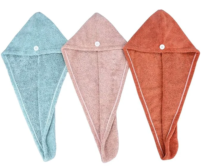 Functional HOPESHINE Hair Towel Twist Microfiber Women’s Soft Shower Towels Smart