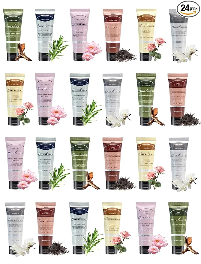 Top-Quality DincherBel 24 Pack Hand Cream Set User-Friendly
