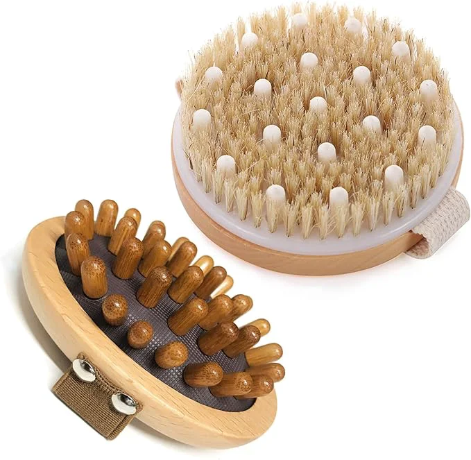 Verified BoAn 2 Piece Shower Brush Set Advanced