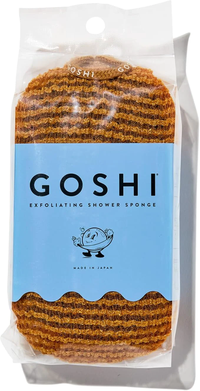 Comfortable GOSHI Exfoliating Shower Sponge Prestigious