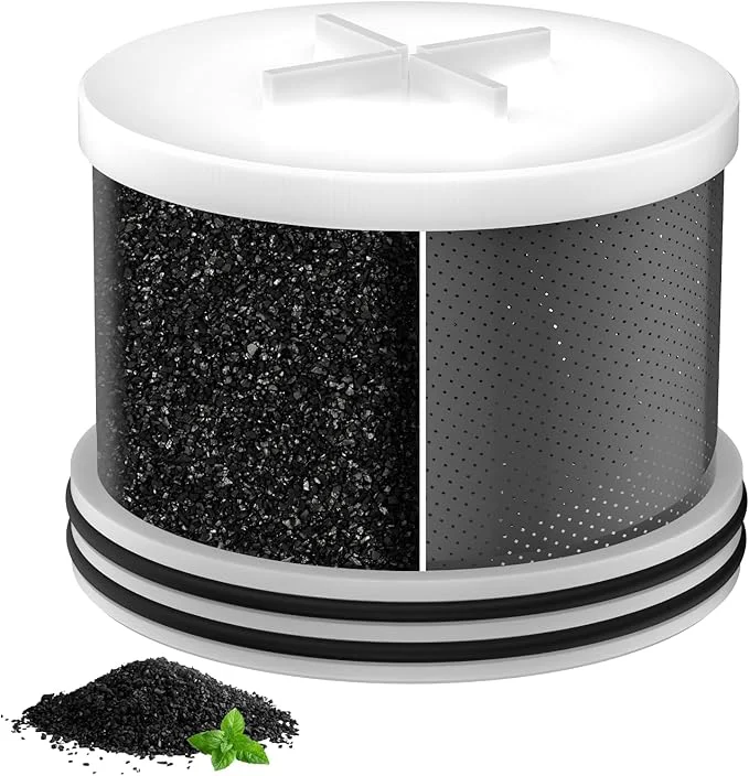 Versatile MakeFit Shower Head Activated Carbon Filter Cartridge Breathable
