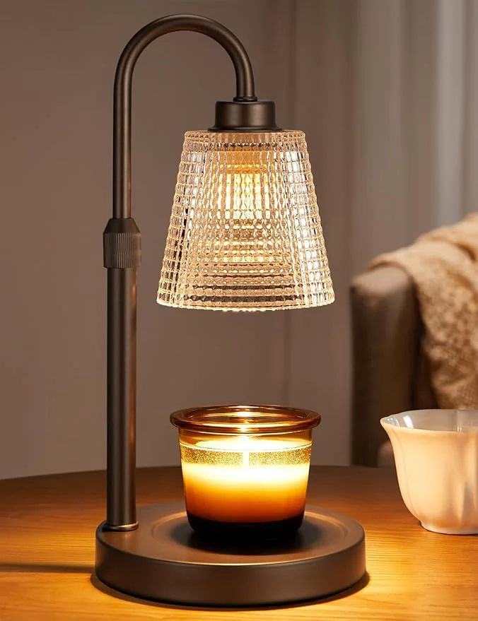 Minimalist Innqoo Brown Candle Warmer Lamp Enhanced