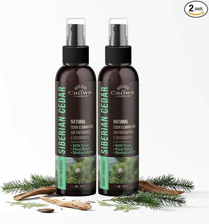 Detailed Non-Toxic Odor Eliminator Natural Cedar Air Freshener Spray High-Grade