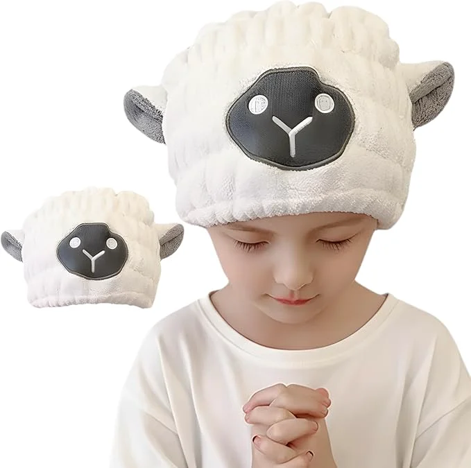 Exceptional Microfiber Hair Towel Wrap for Kids Absorbent Quick Girls Boys Hair Drying User-Friendly