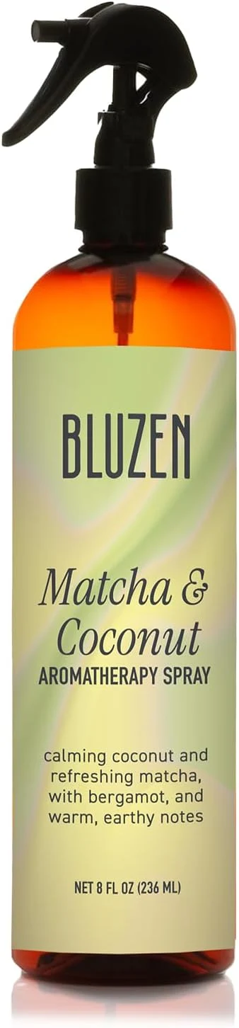 Lightweight Matcha and Coconut Room and Air Freshener Spray Non-Aerosol Spray Bottle Soft
