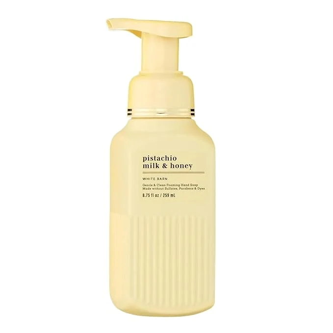 Bath Body Works Gentle Clean Foaming Hand Soap Pistachio Milk Honey Scent Durable