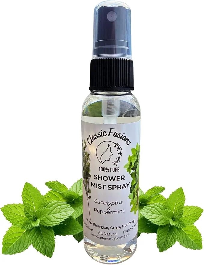 Premium Pure Eucalyptus Shower Mist Spray- 2oz Natural Mist Specialty