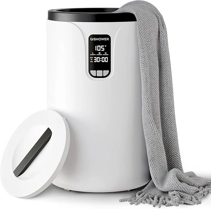 Durable USHOWER Towel Warmers for Bathroom 20L Large Towel Warmer Bucket for Spa Healthy