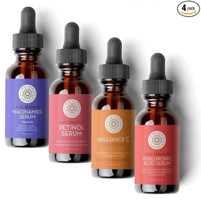 Traditional Pure Body Naturals Facial Serum Minimalist