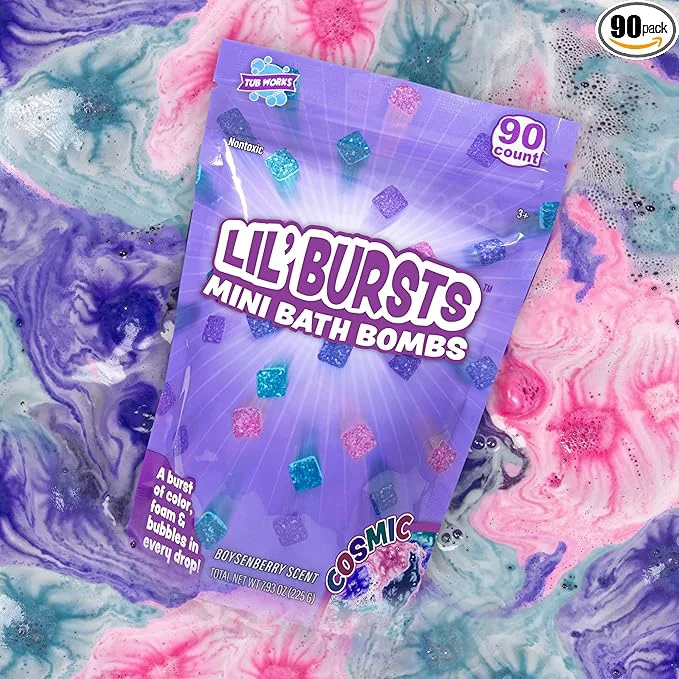 Casual Tub Works® Lil’ Bursts™ Mini Bath Bombs Solid