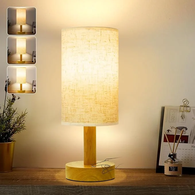 Enhanced Rechargeable Cordless Table Lamp Touch Control Stepless Dimming Wireless Easy-to-Use