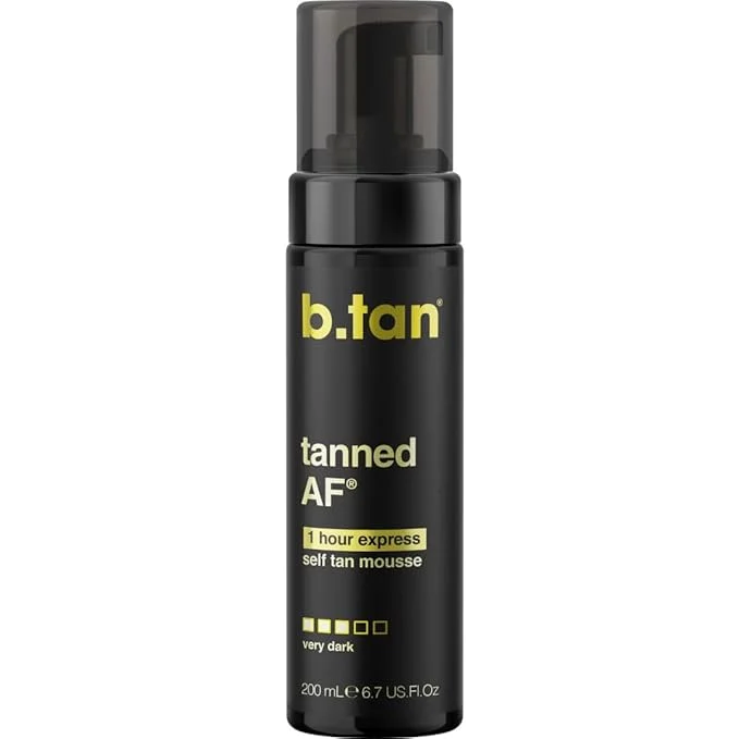 Consistent b.tan Dark Self Tanner Mousse Get Tanned Modern