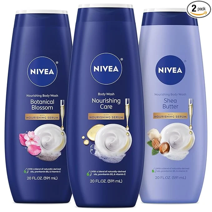 Pure NIVEA Nourishing Body Wash Set Fine Crafted