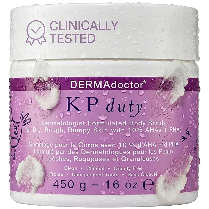 Expertly Made DERMAdoctor KP Bump Eraser Body Scrub Consistent