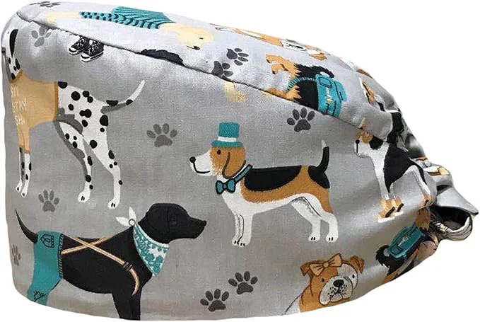 Lightweight Cute Printed Working Cap for Women Men Durable
