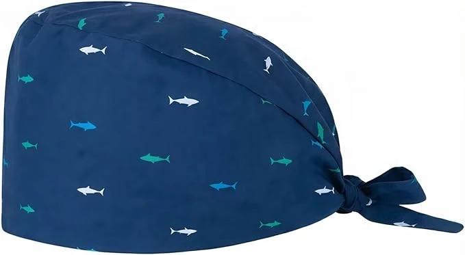 Fine Cute Printed Working Cap for Women Men Professional