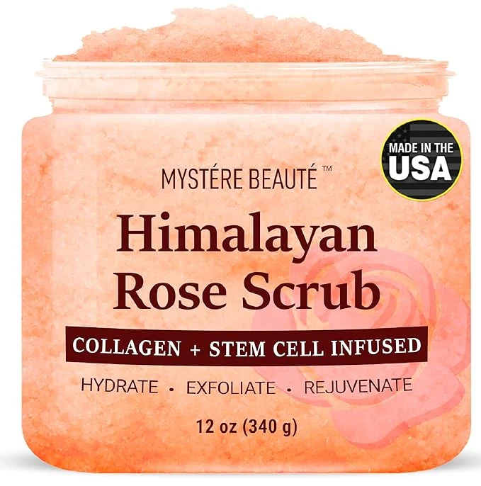 Pure MYSTÉRE BEAUTÉ Himalayan Salt Body Scrub Eco-Friendly