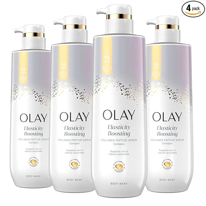 Long-Lasting Olay Body Wash for Women Elasticity Boosting Collagen Peptide Serum Complex Prestigious