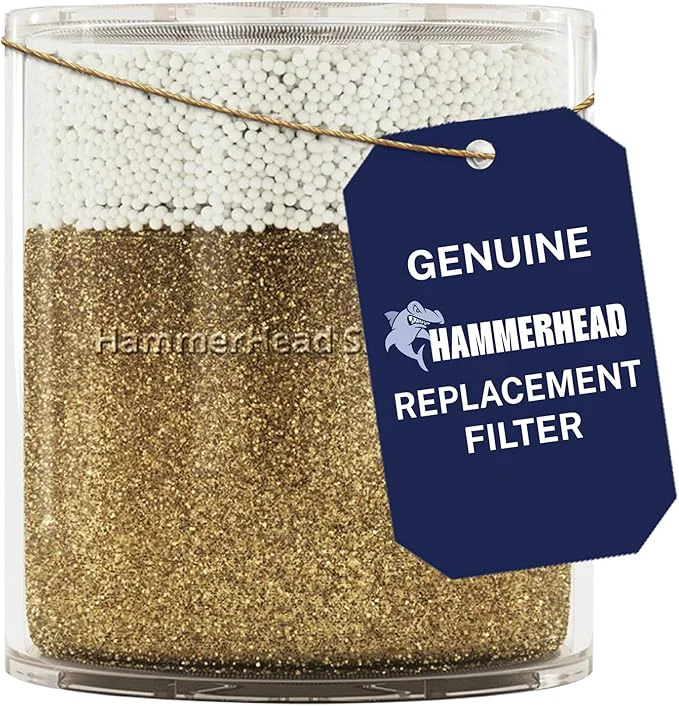 Optimized HammerHead Showers® Solid Metal Shower Head Filter Cartridge – High Functional
