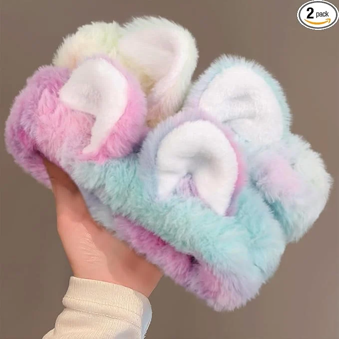 Smooth Huachi 2 Packs Tie Dye Cat Spa Headband Effective