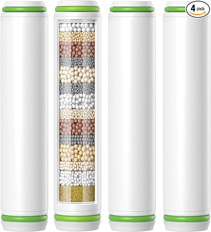 Premium Material Shower Filter Compatible with PWERAN Handheld Shower Head 9 Stage Fast