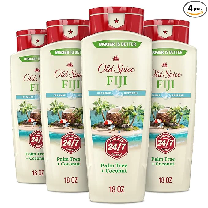Expertly Made Old Spice Cleansing Body Wash for Men 24 7 Shower Fresh Innovative