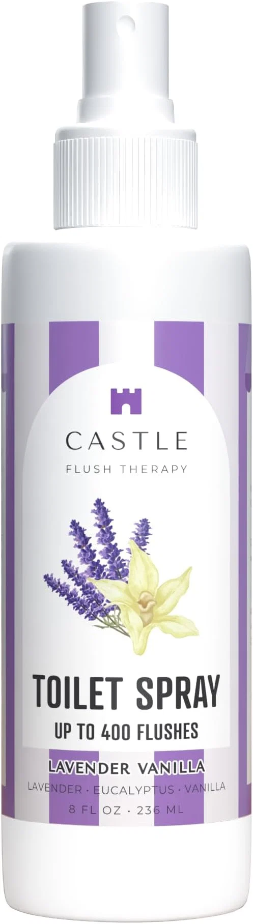 Organic Castle Flush Therapy Toilet Spray Professional