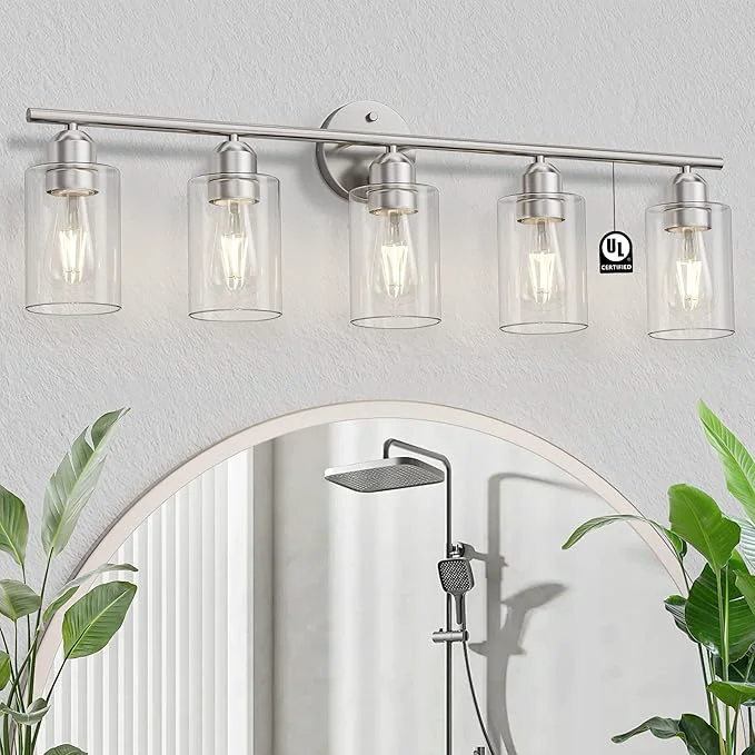 Classic Espird Bathroom Vanity Light Fixtures Brushed Nickel Bathroom Lighting Fixture Original Design
