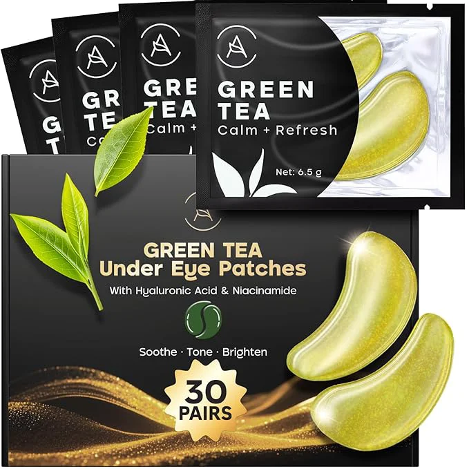 Powerful AURAE Green Tea Under Eye Patches Modern