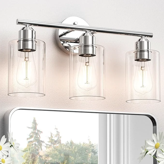 Responsible Espird Bathroom Vanity Light Fixtures Polished Chrome Bathroom Lighting Fixture Premium Material