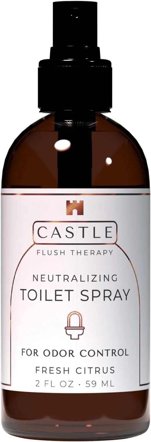 Detailed Castle Flush Therapy Neutralizing Toilet Spray Odor Control Mist Over The Certified