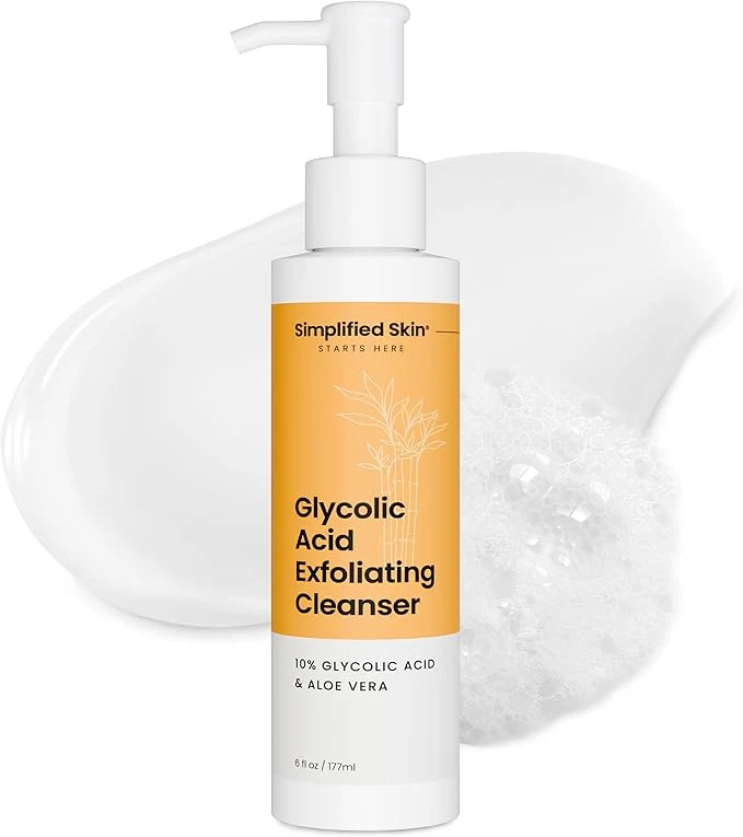 Exclusive Simplified Skin Glycolic Acid Face Wash Fashionable