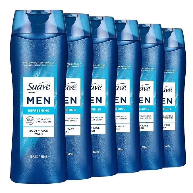 Fashionable Suave Men Moisturizing Body Face Wash Proven