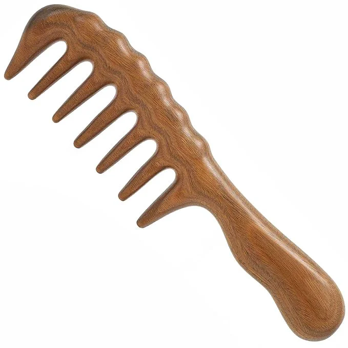 Easy-to-Use Massage Comb – Wooden Scalp Massager and Gua Sha Excellent