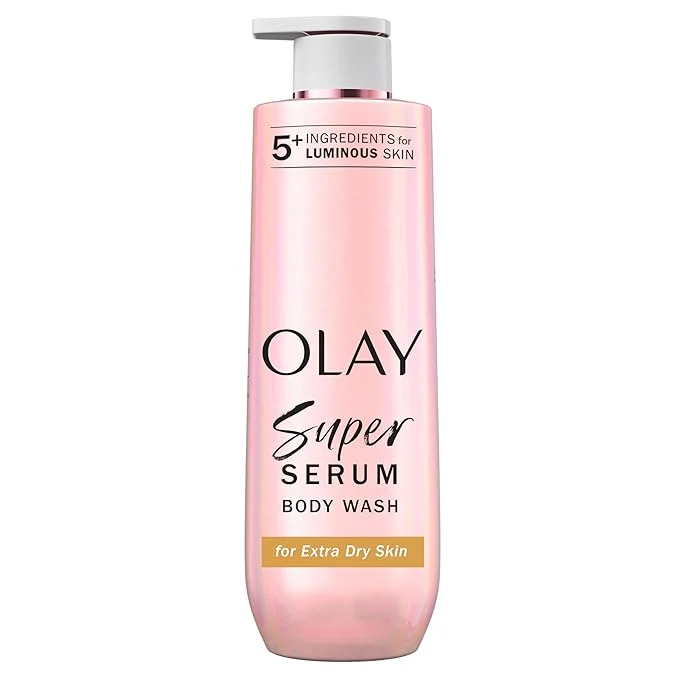 Exceptional Olay Super Serum Body Wash for Extra Dry Skin 24hr Long Lasting Hydration Stylish
